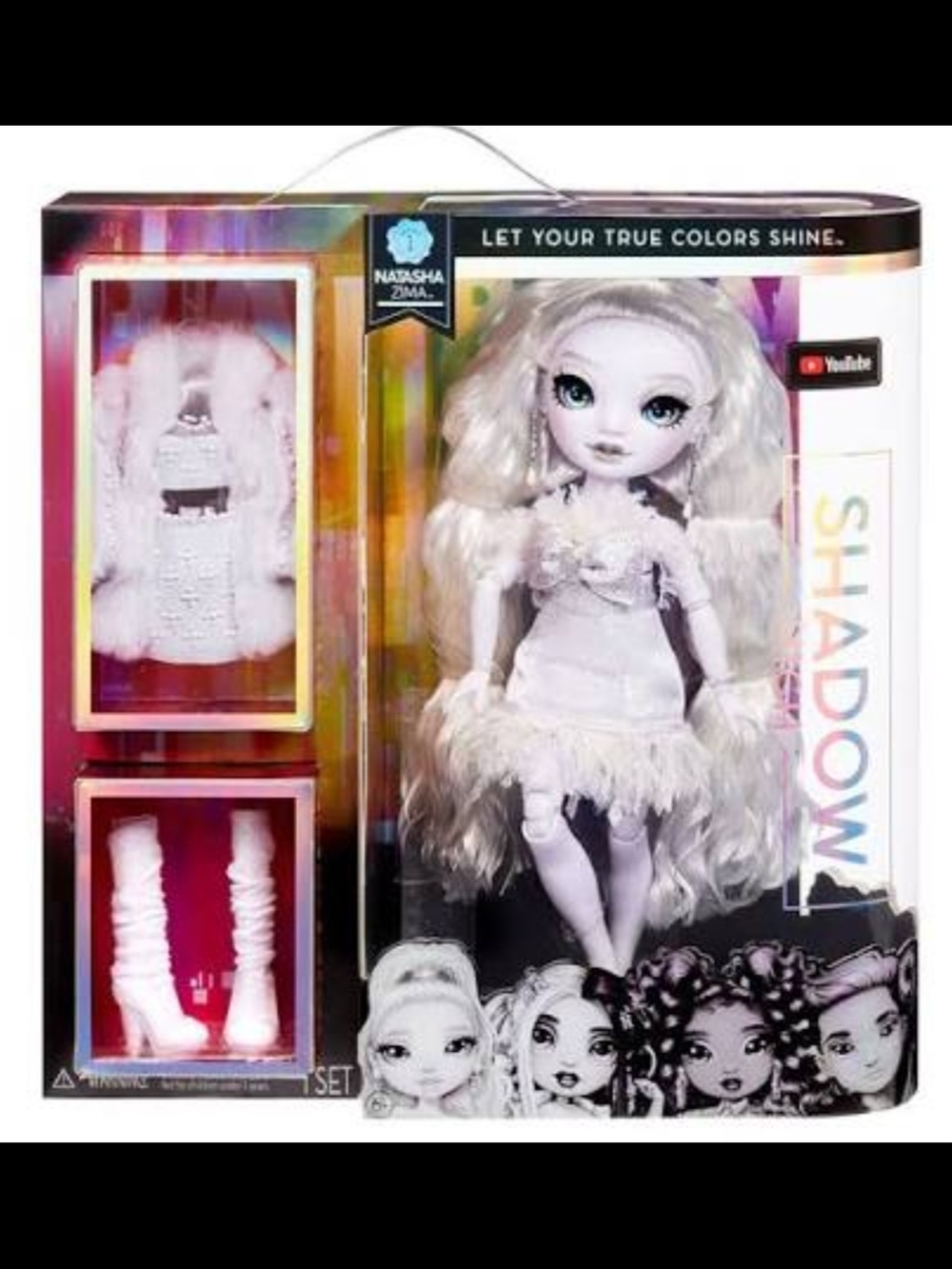 Shadow High Natasha Zima Doll in White Dress